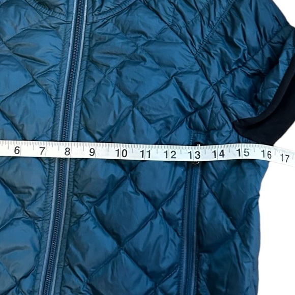 Lululemon Run: Turn Around Jacket- Alberta Lake Size 6- Down Filled Running Coat - Picture 15 of 16